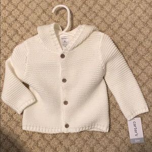 Carters hooded sweater unisex 6 month